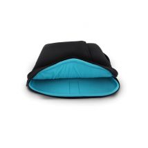 Housse 14 en néoprène pour Ordinateur Portable 14 Pouces Multi-Compartiment avec Poche Extérieur, Noir