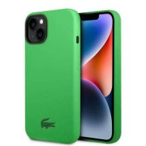 Lacoste pour iPhone 14 Plus 6,7 vert étui rigide Silicone