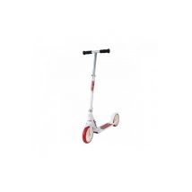 Trottinette Deluxe JDBug 8 Pouces Blanche et Rouge pour Enfants