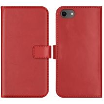 Selencia 7G13934104 coque de protection pour téléphones portables 11,9 cm (4.7 ) Étui avec portefeuille Rouge Apple iPhone SE (2022), iPhone SE (2020)