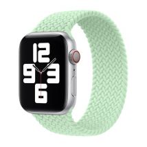 Bracelet Solo tressé pour Apple Watch | 44/45/46/49 mm - Taille 7 - Pistachio