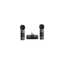 Microfono a lavalier wireless Boya V20, USB-C, doppio canale, omnidirezionale, riduzione del rumore - Nuovo