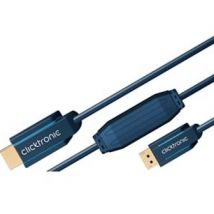 ClickTronic 1 m DisplayPort/HDMI m/m Blu - Nuovo