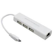 DLH DY-TU3175W base para portátil y replicador de puertos USB 2.0 Micro-B Blanco - Nuevo