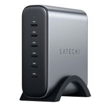 Caricabatterie PD GaN USB-C a 6 porte da 200 W - Nuovo