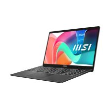 MSI Modern 15 F1MG-686XFR Intel Core 7 150U Ordinateur portable 39,6 cm (15.6 ) Full HD 8 Go DDR4-SDRAM 512 Go SSD Wi-Fi 6E (802.11ax) DOS gratuit 