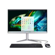 Acer Aspire C24-1300 AMD Ryzen 5 7520U 60,5 cm (23.8 ) 1920 x 1080 pixels PC All-in-One 8 Go 512 Go SSD Windows 11 Home Wi-Fi 6E (802.11ax) Argent