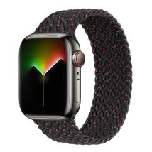 Bracelet Solo tressé pour Apple Watch | 38/40/41/42 mm - Taille 3 - Black Unity