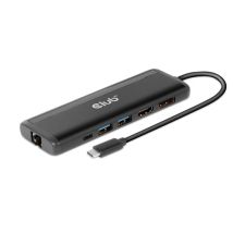 CLUB3D CSV-1597 base para portátil y replicador de puertos Acoplamiento USB 3.2 Gen 1 (3.1 Gen 1) Type-C Negro - Nuevo