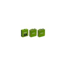 Micrófono inalámbrico RØDE Wireless GO III Kit 3 unidades pantalla color clips USB-C Verde - Nuevo