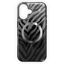 iDeal of Sweden Coque MagSafe transparente limitée pour Apple iPhone 17 - Zebra Mystique