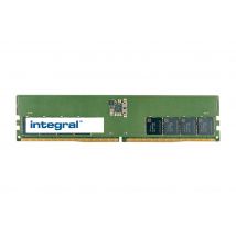 Integral 16GB PC RAM MODULE DDR5 4800MHZ PC5-38400 UNBUFFERED NON-ECC 1.1V 2GX8 CL40 module de mémoire 16 Go 1 x 16 Go