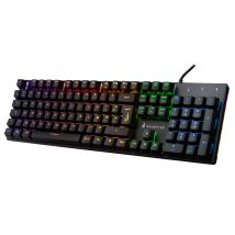 SureFire KingPin M2 tastiera Gaming USB AZERTY Francese Nera, Metallica - Nuovo