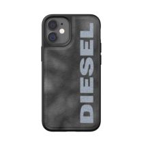 Diesel Funda protectora para iPhone 12 Mini Bleached Denim Negro - Nuevo