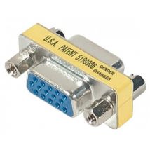 Dexlan 083740 cambiador de género para cable VGA Plata - Nuevo