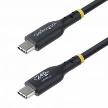 StarTech.com Cable de Carga USB-C de 3m - Cable USB Tipo C - Certificación USB-IF - PD de 240W EPR - Cable USB 2.0 USB-C de Carga para Portátiles - Re