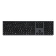 KeySonic KSK-8023BTRF (DE) clavier Universel Bluetooth QWERTZ Allemand Anthracite, Noir