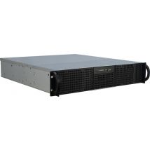 Inter-Tech IPC 2U-20248 Estante Negro - Nuevo