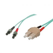 Connect 391807 Cable de fibra óptica e InfiniBand 15 m SC ST Color aguamarina - Nuevo
