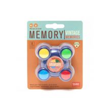 Juego de memoria vintage - Diversión retro para toda la familia - Nuevo