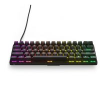 Steelseries Apex Pro Mini teclado Juego USB QWERTY Inglés de EE. UU. Negro - Nuevo