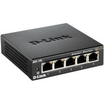 D-Link DGS-105 Gigabit Ethernet L2 non gestito (10/100/1000) nero - Nuovo