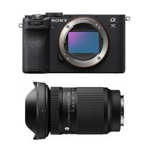 SONY Alpha 7C II Noir + Objectif SIGMA 20-200mm f/3.5-6.3 Contemporary