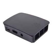 Raspberry Pi RPI3-CASE-BLK-GRY accessoire pour carte de développent Logement Noir, Gris