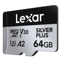 Lexar Professional SILVER PLUS 64 Go MicroSDXC UHS-I Classe 3