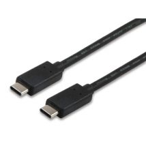 Equip 12888307 câble USB USB 2.0 1 m USB C Noir