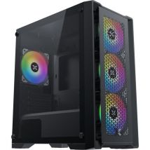 Case per PC senza alimentatore - XIGMATEK Lux M (nero) - Mini tower - Formato Micro-ATX - Nuovo