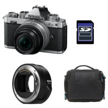 NIKON Z fc + Z 16-50 Silver + Sac + Carte SD 8 Go + Adaptateur FTZ II