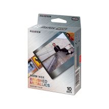 FUJIFILM Film Instax WIDE Brushed Metallics 10 Poses