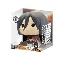 Salvadanaio Chibi Mikasa Ackerman - Collezione Attacco dei Titani - Nuovo