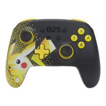 PowerA 1521476-01 mando y volante Negro, Amarillo Bluetooth/USB Gamepad Analógico/Digital Nintendo Switch, Nintendo Switch Lite - Nuevo