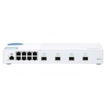 QNAP QSW-M408S Switch di rete gestito L2 Gigabit Ethernet (10/100/1000) Bianco - Nuovo