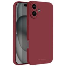 Roar Carcasa para iPhone 16 Plus con cámara protegida Rojo burdeos - Nuevo