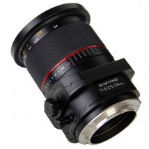 Samyang T-S 24 mm 1:3.5 ED AS UMC Obiettivo SLR inclinabile e decentrabile Nero - Nuovo