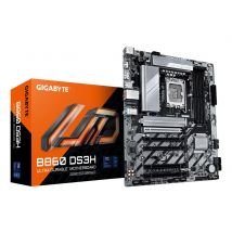GIGABYTE B860 DS3H Carte mère - Processeurs Intel Core Ultra, VRM 8+1+2+2 phases, jusqu'à 9066MHz DDR5, 1xPCIe 5.0 + 1xPCIe 4.0 M.2, LAN 2,5 GbE, USB 