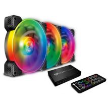 COUGAR Gaming Vortex RGB SPB 120 Carcasa del ordenador Ventilador 12 cm Negro - Nuevo