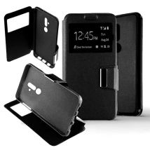 Etui Folio Noir compatible Huawei Mate 20 Lite