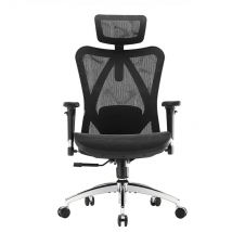 SIHOO M57 Chaise ergonomique - Accoudoirs 3D & support lombaire réglable - Mesh haute qualité - 150 kg max - Réglable en hauteur (8 cm) - 3 