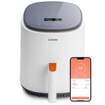 Cosori CAF-LI401S-AUS friteuse Unique 3,8 L Autonome 1500 W Friteuse d'air chaud Gris, Blanc