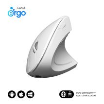 SUBBLIM Ratón GLIDE VERTICAL ERGO DUAL MOUSE BATTERY WHITE - Nuevo