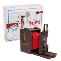 Kit fai da te Jollylook: Macchina fotografica fai da te - Legno scuro - Nuovo