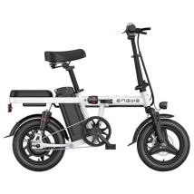 ENGWE T14 EU bicicleta eléctrica - 250W Autonomía 45KM Frenos de disco - Blanco - Nuevo