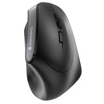 CHERRY MW 4500 Ratón inalámbrico ergonómico, diestro, 45° de inclinación, negro, USB - Nuevo