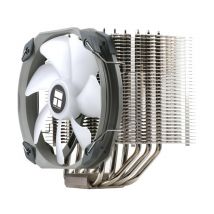 Thermalright HR-02 Plus Processeur Dissipateur thermique/Radiateur 14 cm Argent, Blanc 1 pièce(s)