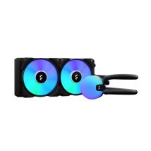 Fractal Design Lumen S24 v2 RGB Processor All-in-One Liquid Cooler 12 cm Nero 1 pezzo(i) - Nuovo