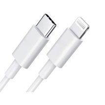 Cavo USB-C verso Apple Lightning certificato MFI 1m 3,25A 65W max bianco - Nuovo
